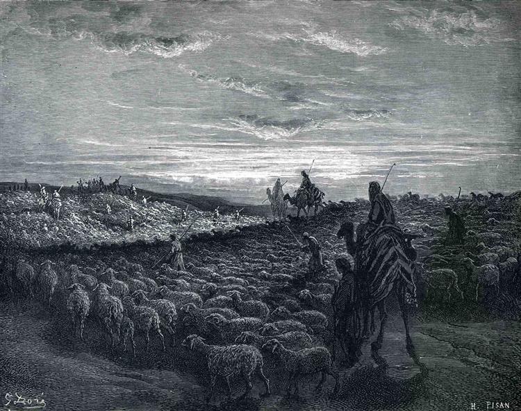Abraham journey to Cannan